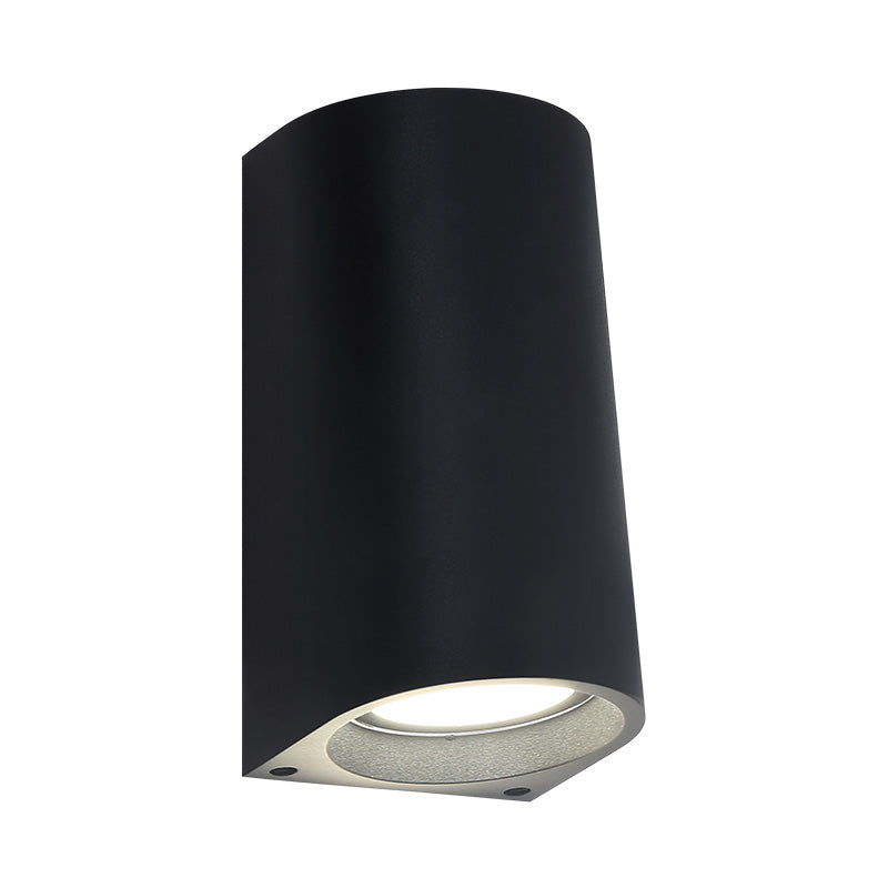 Matteo Lighting Dani 9" LED Outdoor Wall Sconce in Matte Black (E21205MB)