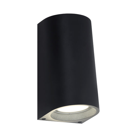 Matteo Lighting Dani 9" LED Outdoor Wall Sconce in Matte Black (E21205MB)