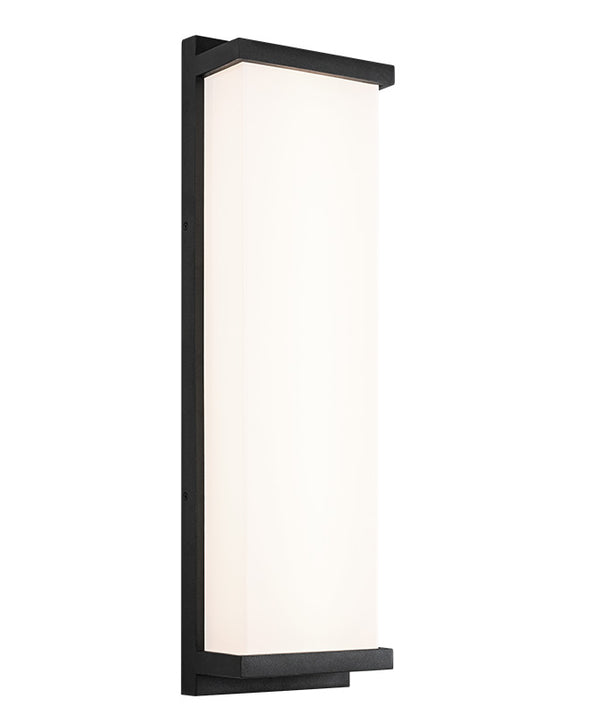 Matteo Lighting Luce 24" LED Outdoor Wall Sconce in Matte Black (E21824MB)