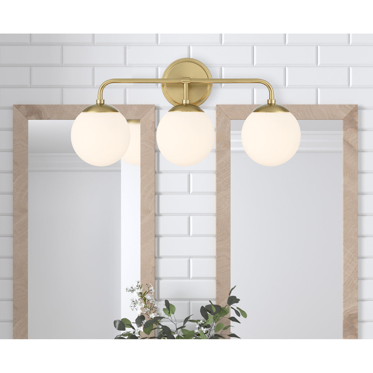 Crystorama Maverick 3-Light Bathroom Vanity - lifestyle