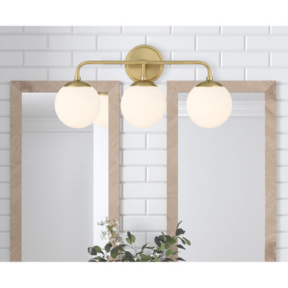 Crystorama Maverick 3-Light Bathroom Vanity - lifestyle