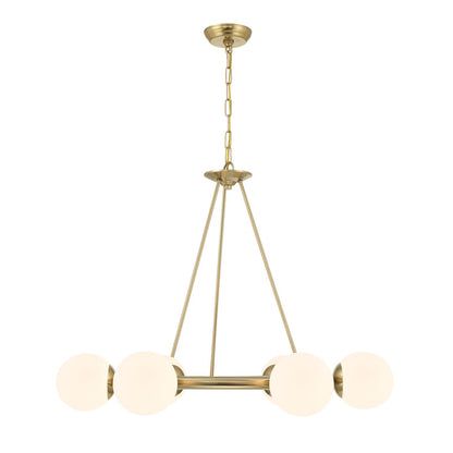 Crystorama Maverick 6-Light Chandelier - detail