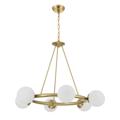 Crystorama Maverick 6-Light Chandelier - detail