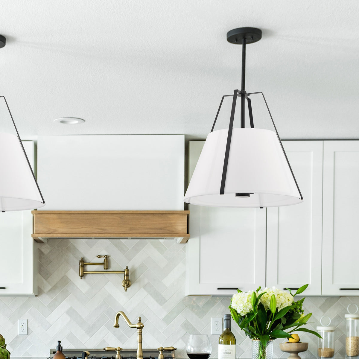 Crystorama Everly 4-Light Pendant - lifestyle