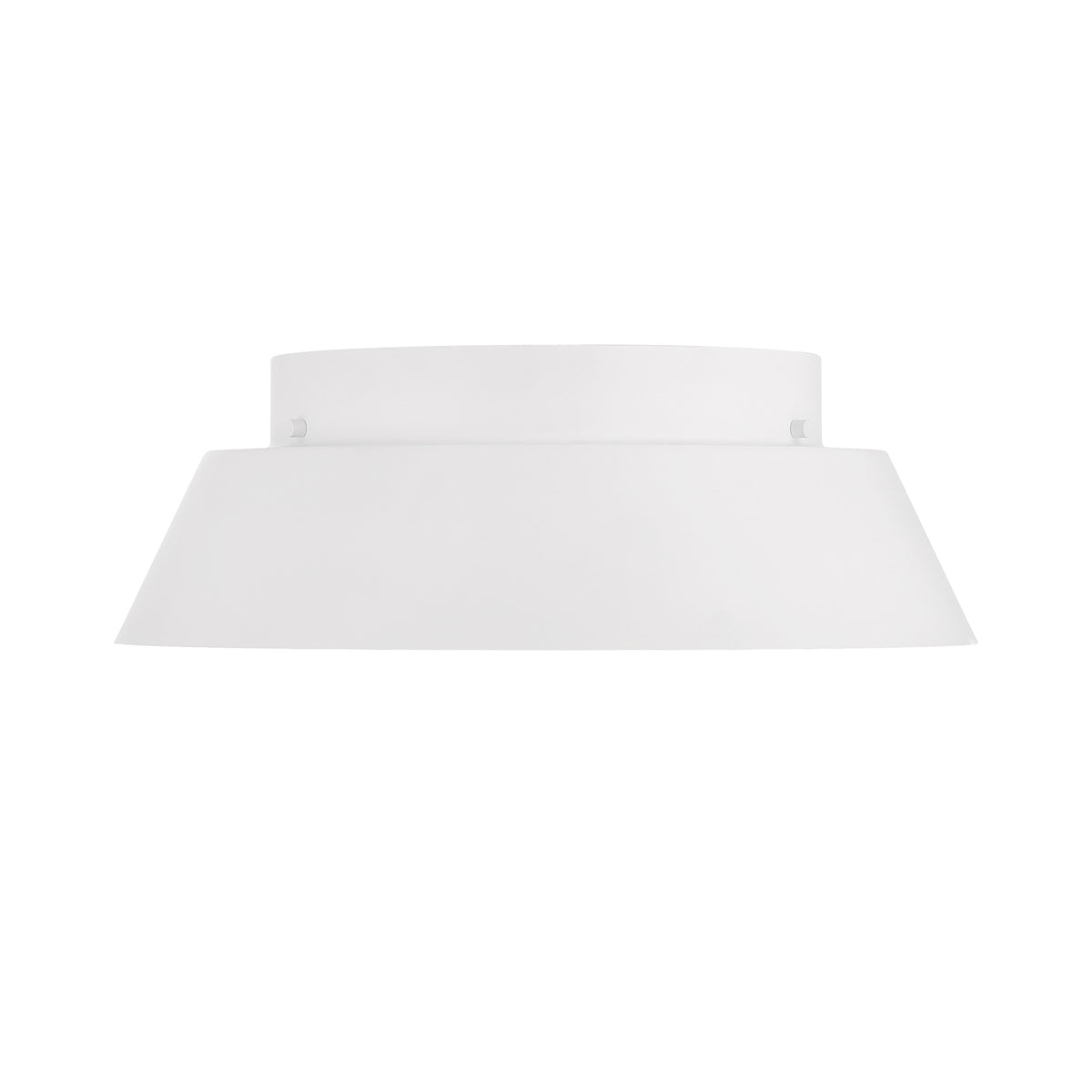 Crystorama Donoven 2-Light Flush Mount White, Gold - detail
