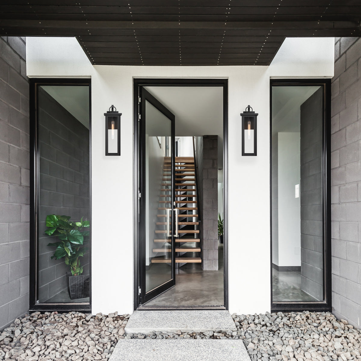 Crystorama Boadie 6.5" 1-Light Outdoor Wall Sconce - lifestyle