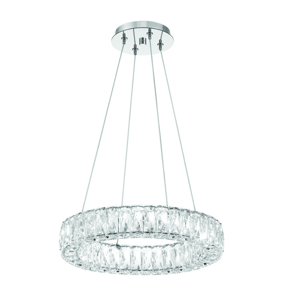 Crystorama Kinsley 18" Integrated LED Chandelier