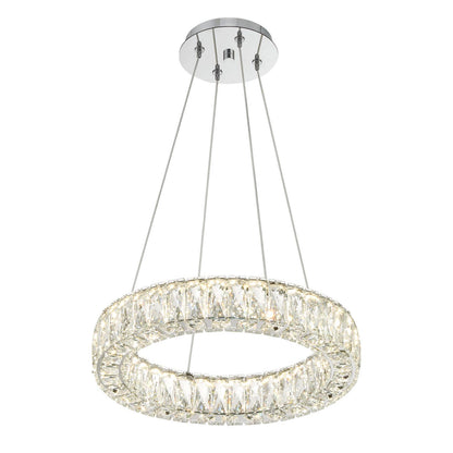 Crystorama Kinsley 18" LED Chandelier - detail