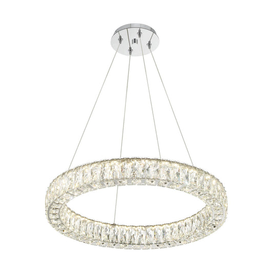 Crystorama Kinsley 24" LED Chandelier - detail