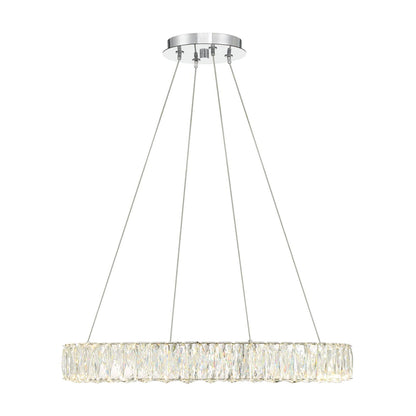 Crystorama Kinsley 24" LED Chandelier - detail