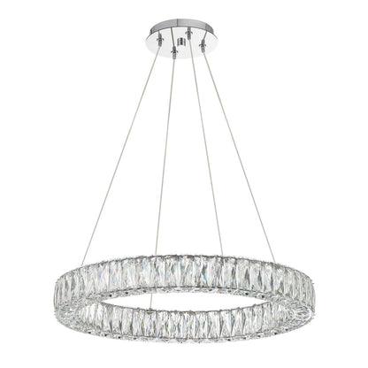 Crystorama Kinsley 24" LED Chandelier - detail