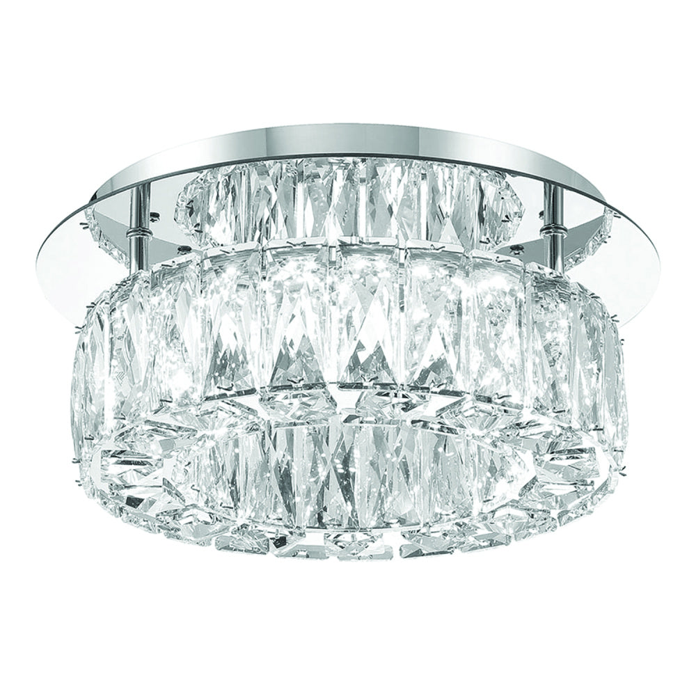 Crystorama Kinsley 12" LED Flush Mount