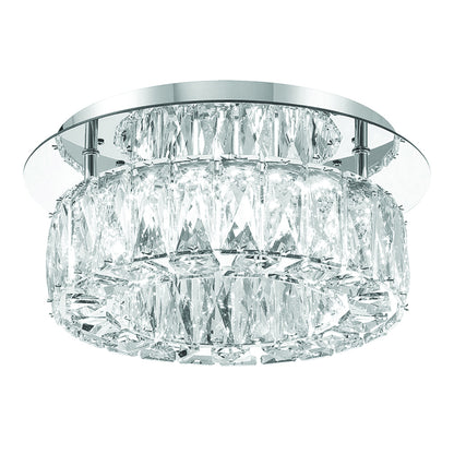Crystorama Kinsley 12" LED Flush Mount