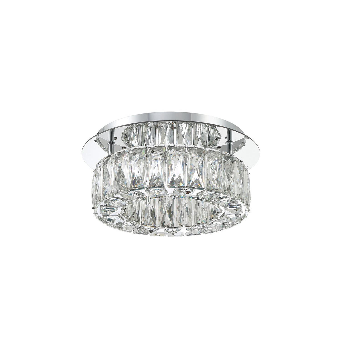 Crystorama Kinsley 12" LED Flush Mount - detail
