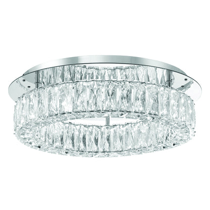 Crystorama Kinsley 18" Integrated LED Flush Mount