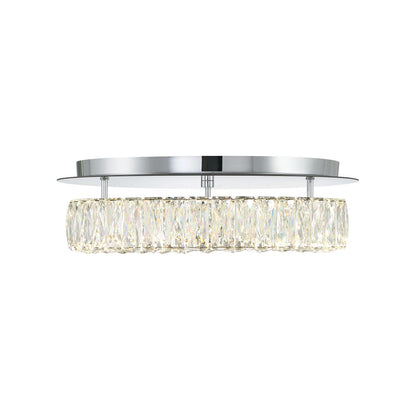 Crystorama Kinsley 18" LED Flush Mount - detail