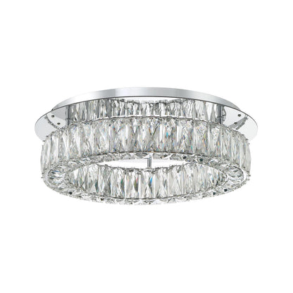 Crystorama Kinsley 18" LED Flush Mount - detail
