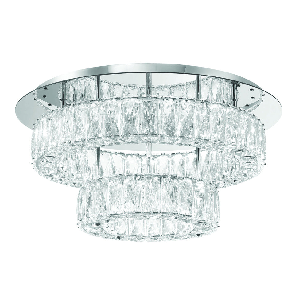 Crystorama Kinsley 20" LED Flush Mount