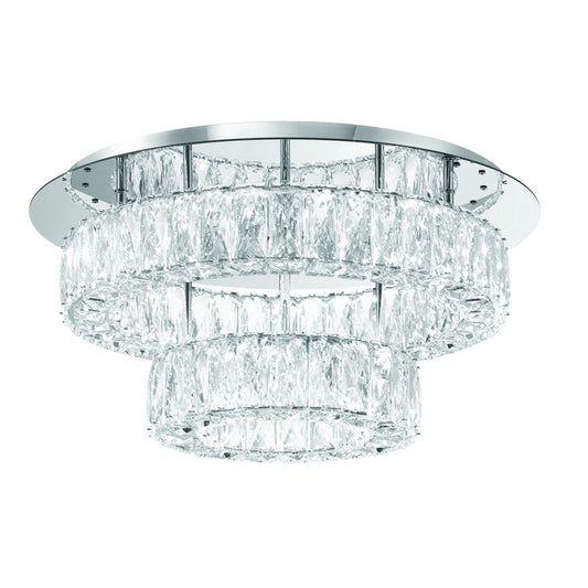 Crystorama Kinsley 20" LED Flush Mount