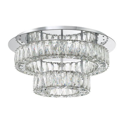 Crystorama Kinsley 20" LED Flush Mount - detail
