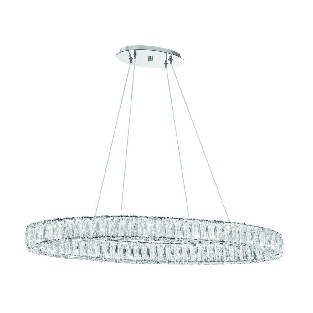 Crystorama Kinsley 39" LED Linear Chandelier
