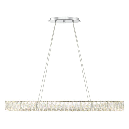Crystorama Kinsley 39" LED Linear Chandelier - detail