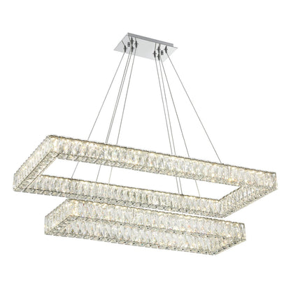 Crystorama Kinsley 41.5" LED Chandelier - detail