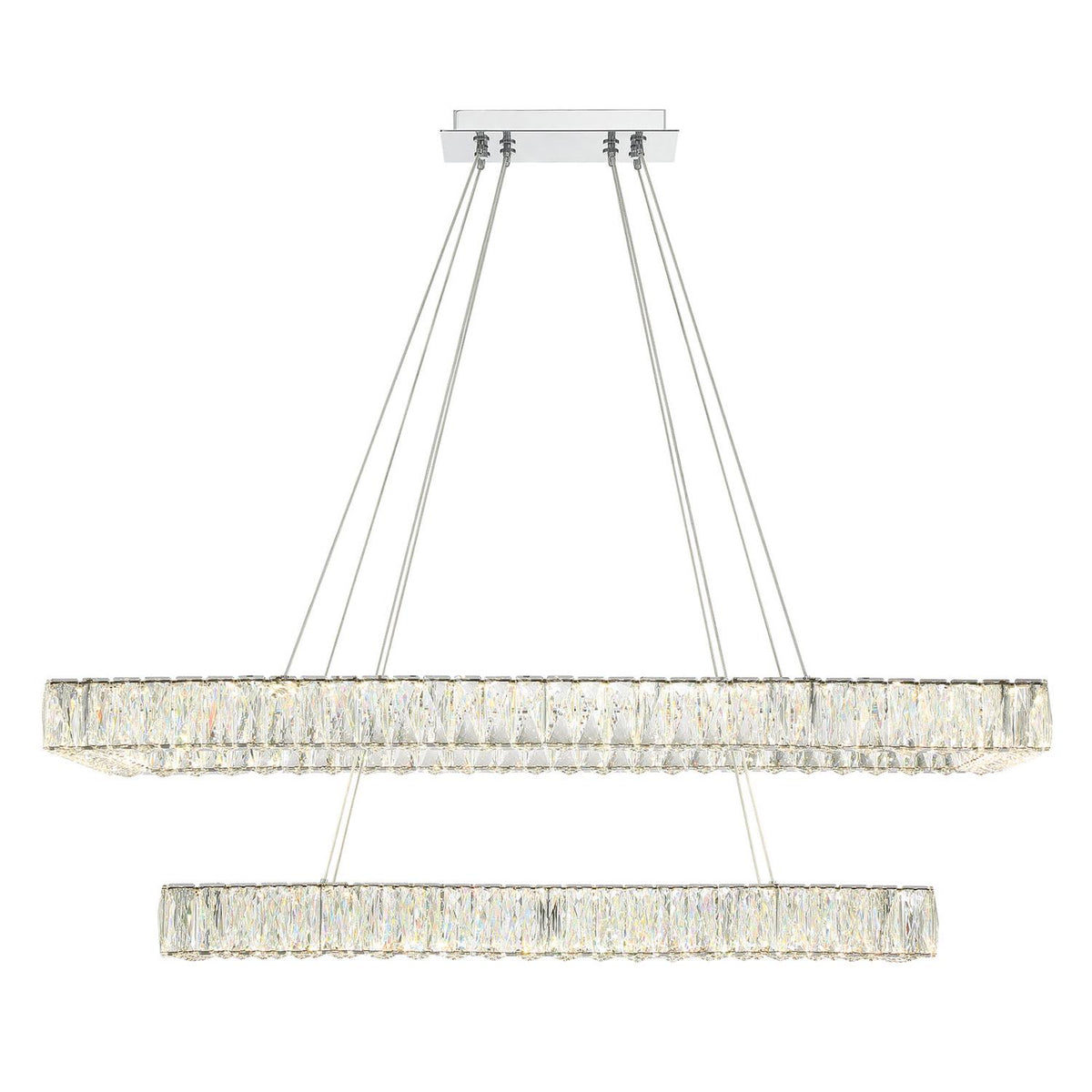 Crystorama Kinsley 41.5" LED Chandelier - detail