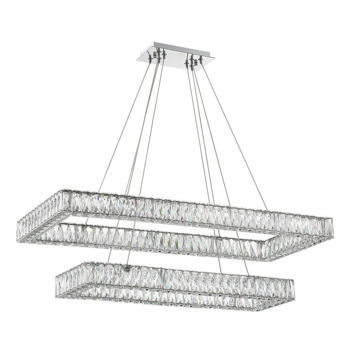 Crystorama Kinsley 41.5" LED Chandelier - detail
