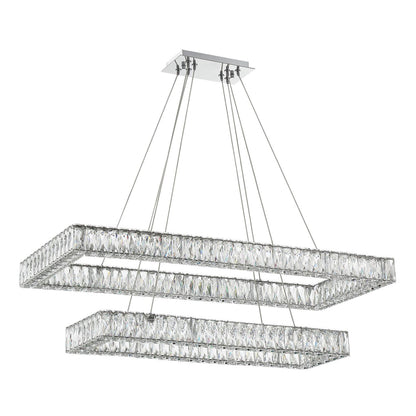 Crystorama Kinsley 41.5" LED Chandelier - detail