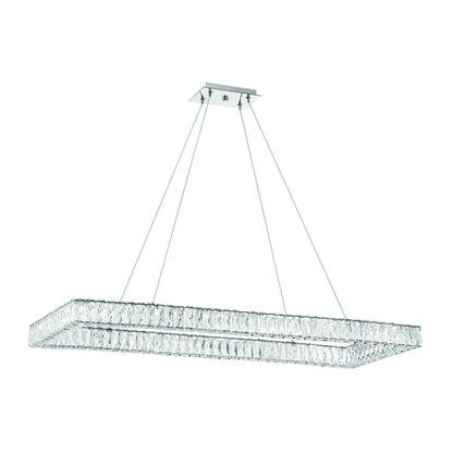Crystorama Kinsley 50" LED Linear Chandelier
