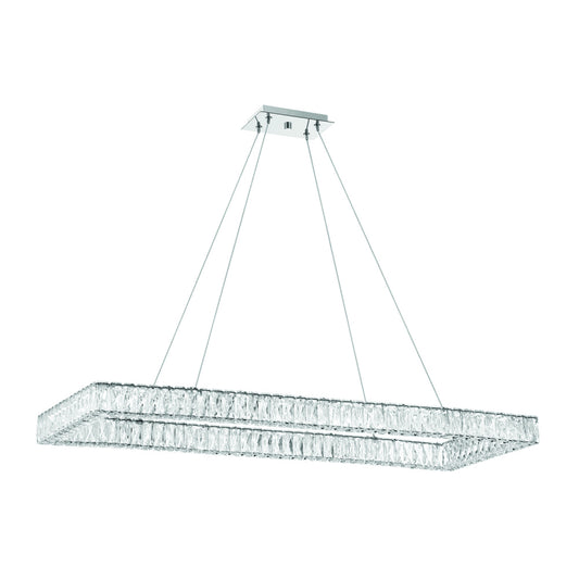 Crystorama Kinsley 50" LED Linear Chandelier