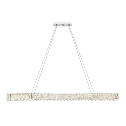 Crystorama Kinsley 50" LED Chandelier - detail