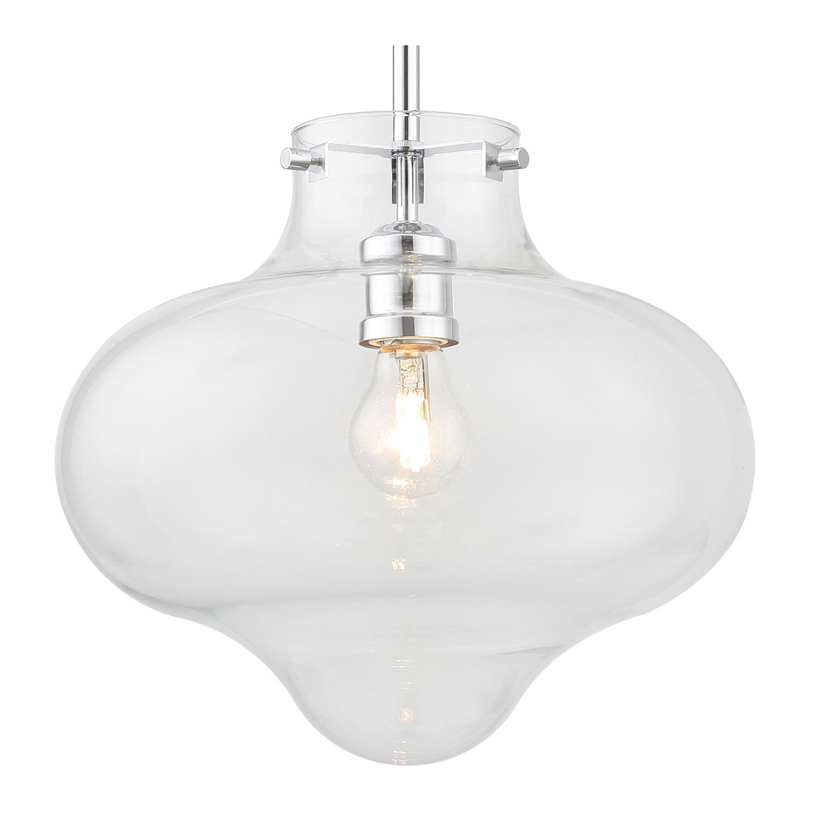 Crystorama Kai 12" 1-Light Pendant - detail