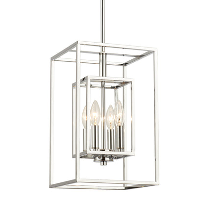 Crystorama Kai 10" 4-Light Pendant