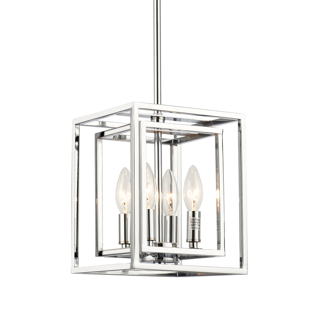 Crystorama Kai 8" 4-Light Pendant