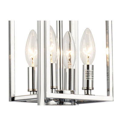 Crystorama Kai 8" 4-Light Pendant - detail