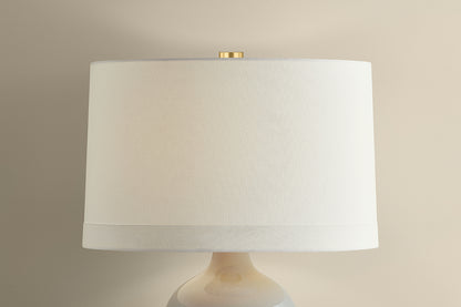 Hudson Valley Elk River Table Lamp Aged Brass detail view 1