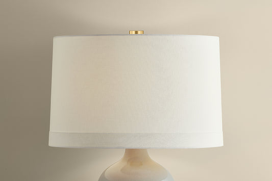 Hudson Valley Elk River Table Lamp Aged Brass detail view 1