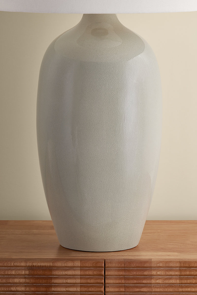 Hudson Valley Elk River Table Lamp Aged Brass detail view 2