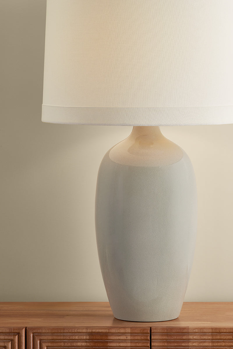 Hudson Valley Elk River Table Lamp Aged Brass detail view 3