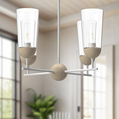 Emil 25" 4-Light Chandelier