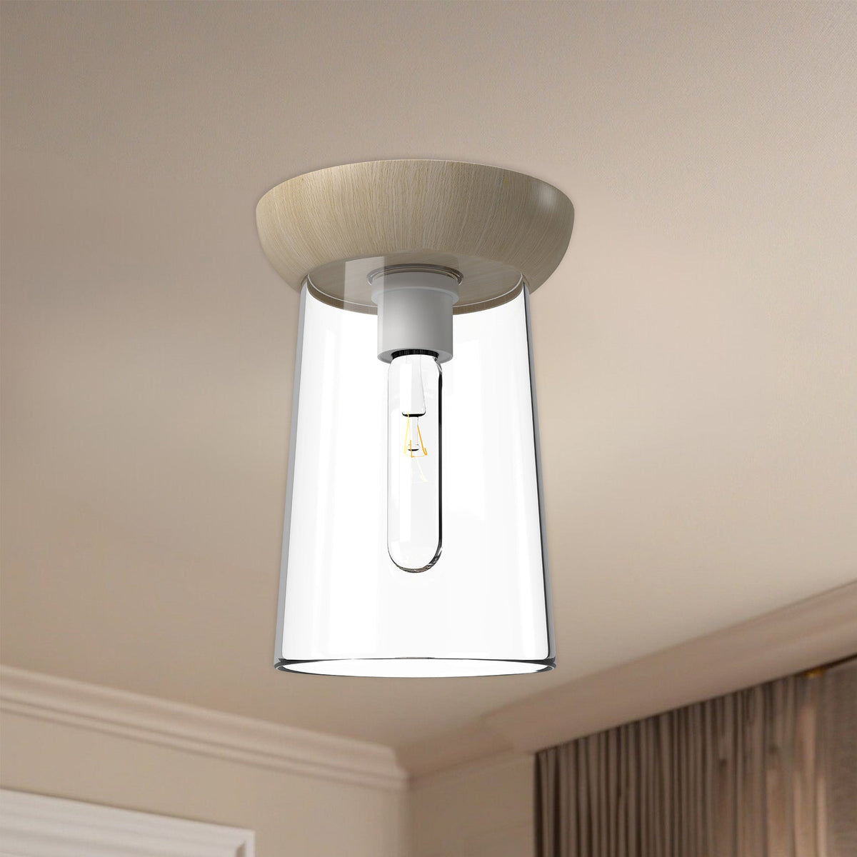 Emil 7" Flush Mount