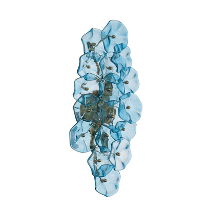 Crystorama Esme 23" 4-Light Wall Sconce Blue - detail