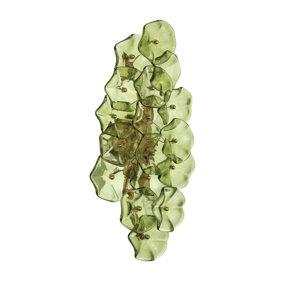 Crystorama Esme 23" 4-Light Wall Sconce Green - detail