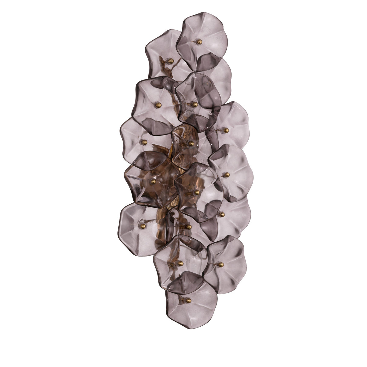 Crystorama Esme 23" 4-Light Wall Sconce Smoke - detail