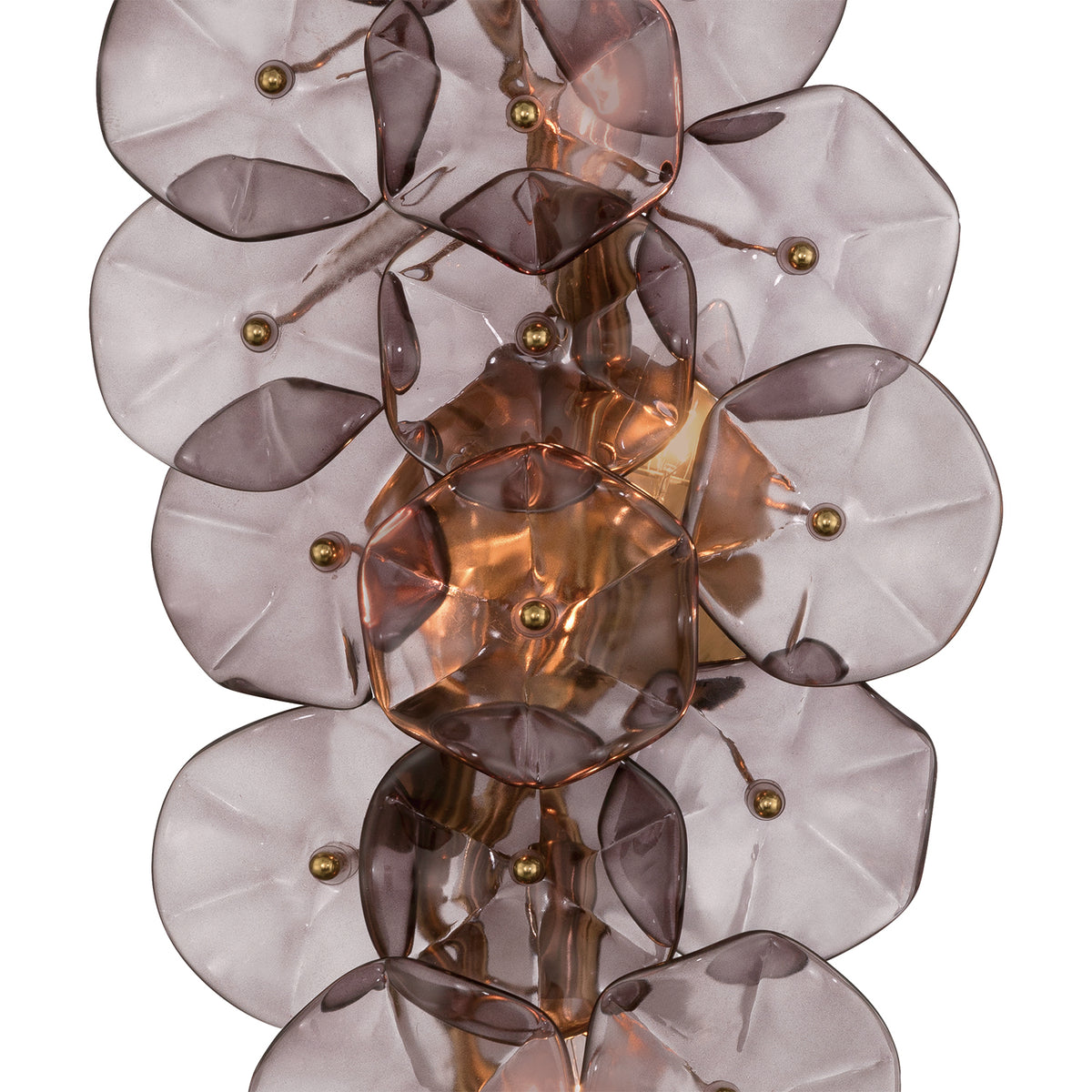 Crystorama Esme 23" 4-Light Wall Sconce Smoke - detail