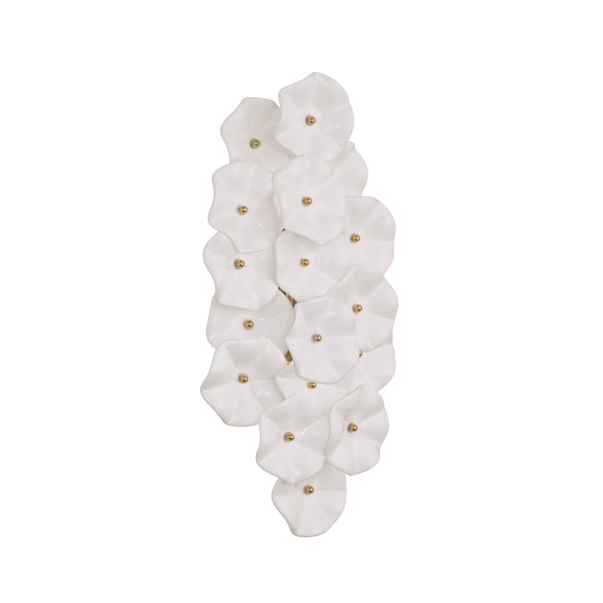 Crystorama Esme 23" 4-Light Wall Sconce White - detail