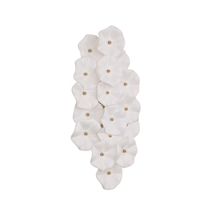 Crystorama Esme 23" 4-Light Wall Sconce White - detail