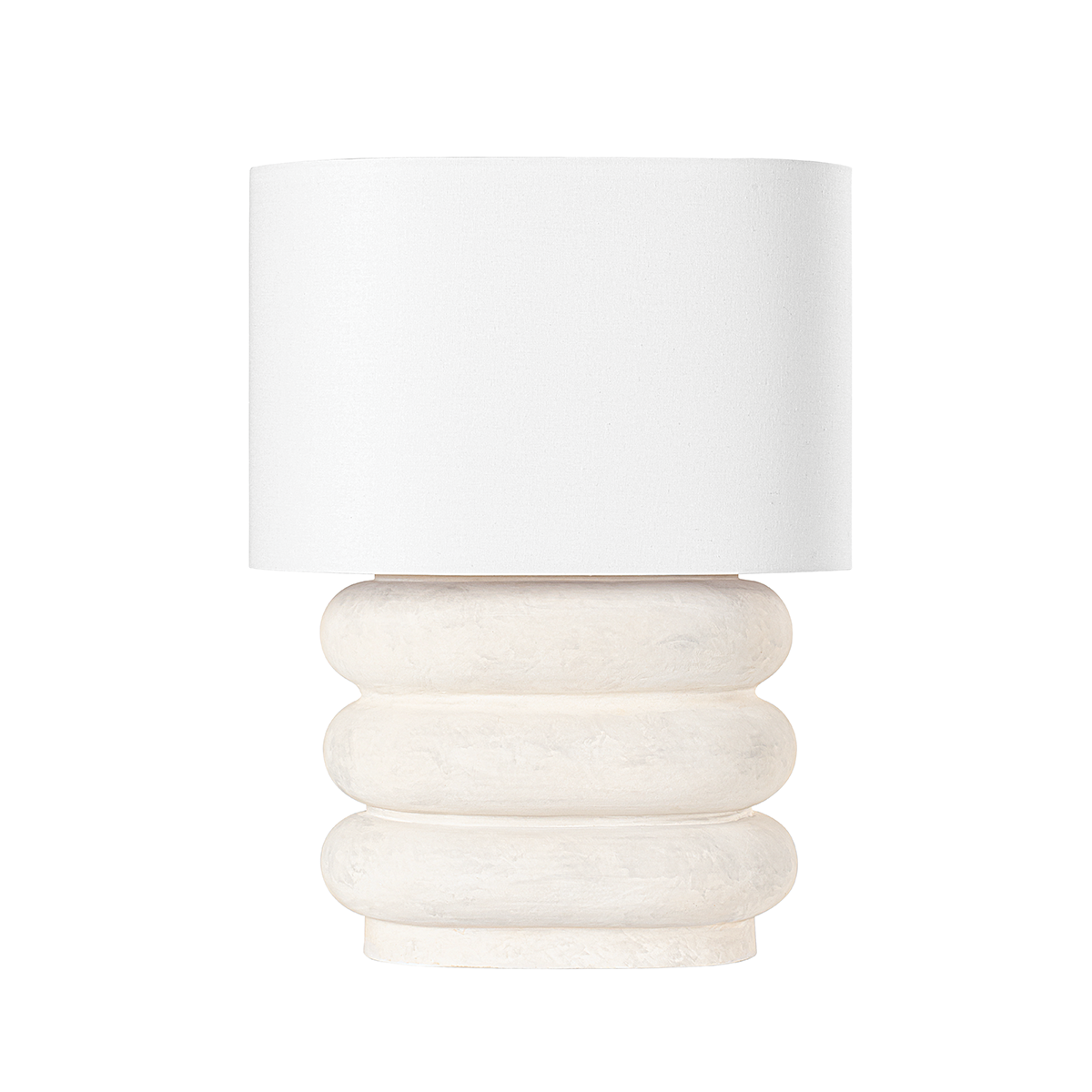 Hudson Valley Ewing Table Lamp Aged Brass, Weathered Ivory Ceramic